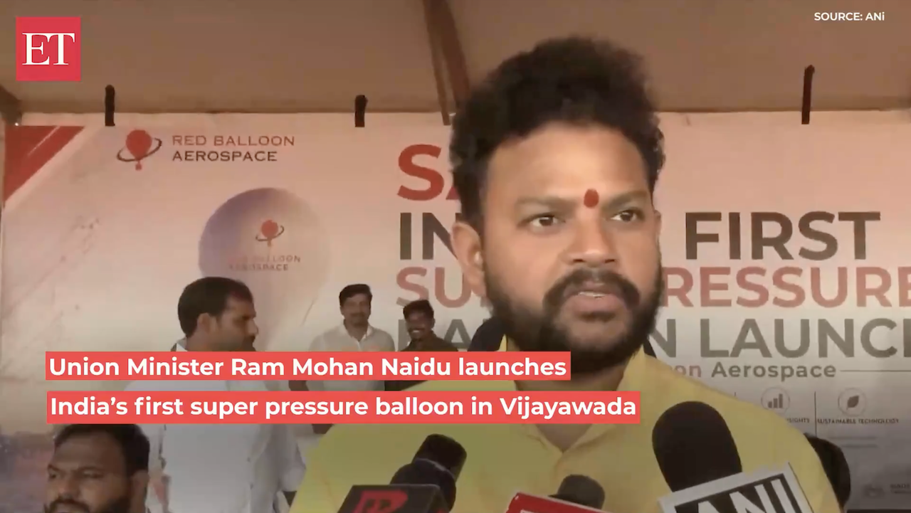 Economic Times — Red Balloon Aerospace launches India's first indigenous super-pressure balloon